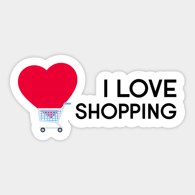 I love shopping Sticker by bobdijkers